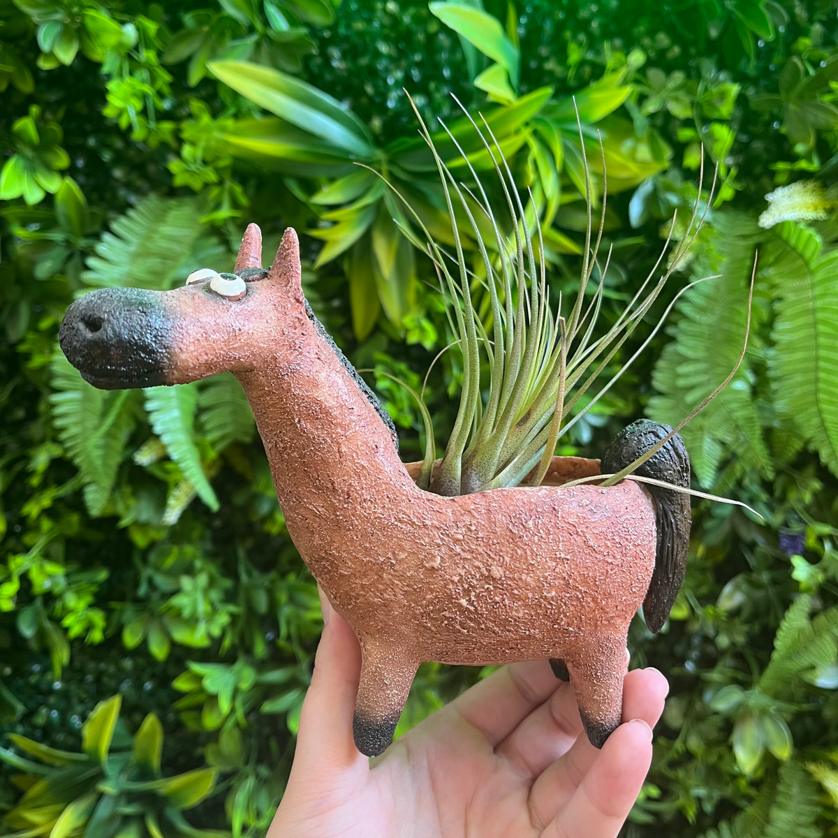 Big Red the Bay Horse - Blobhouse Planter