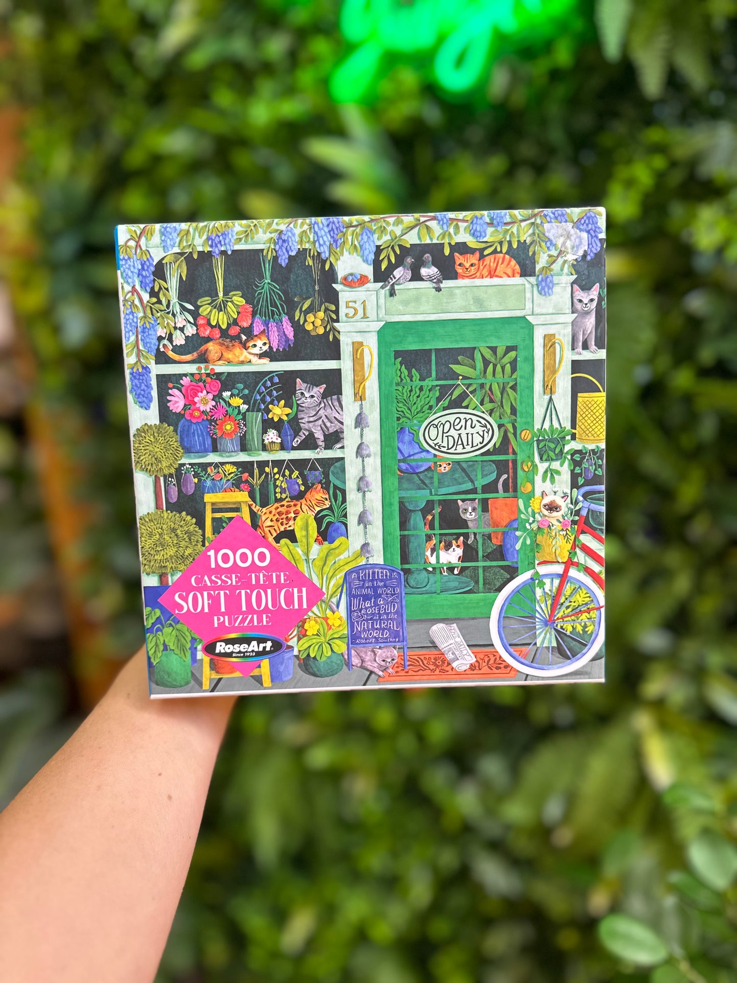 Soft Touch Kitty Plant Shop Puzzle - 1000 Pieces