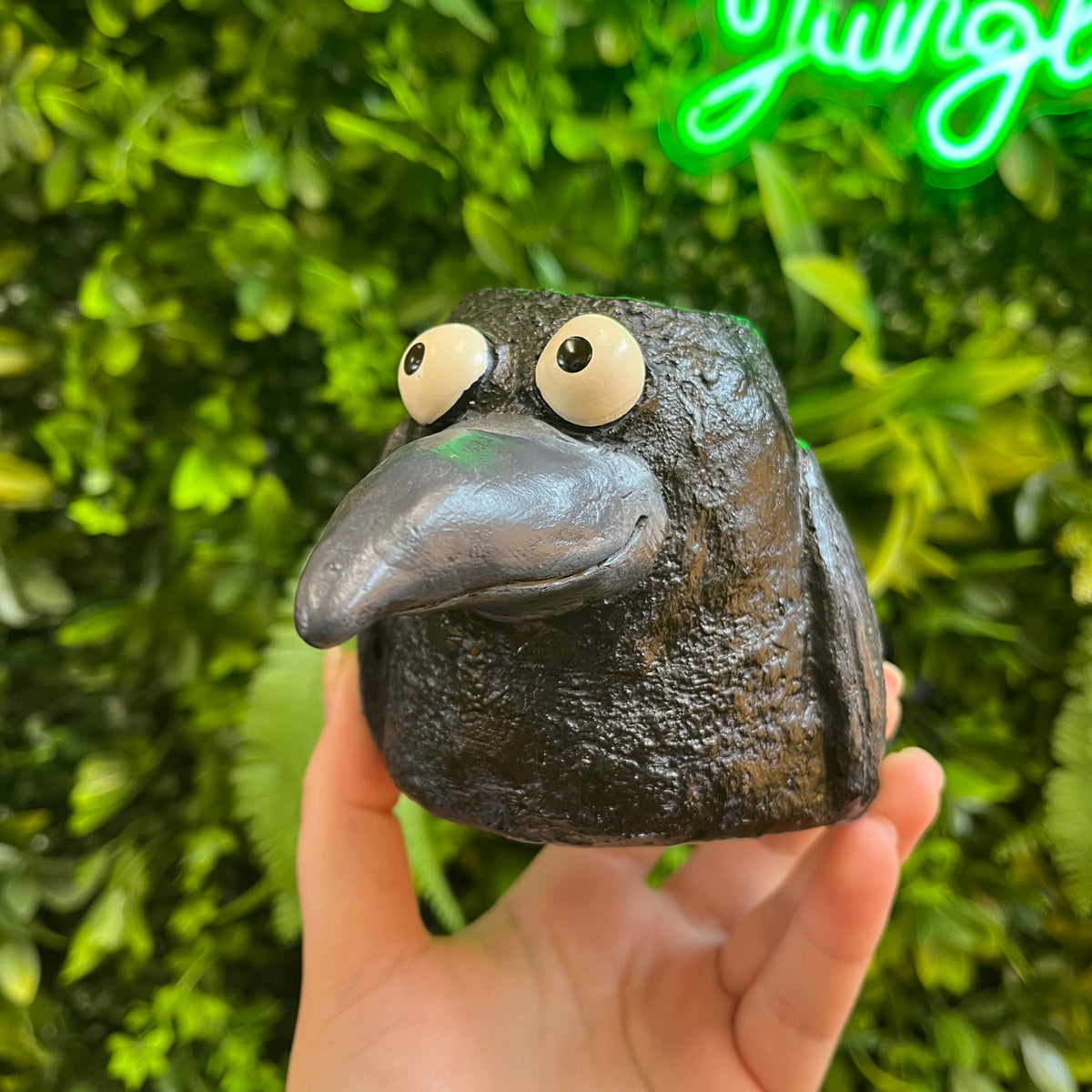 Poe the Crow - Blobhouse Planter