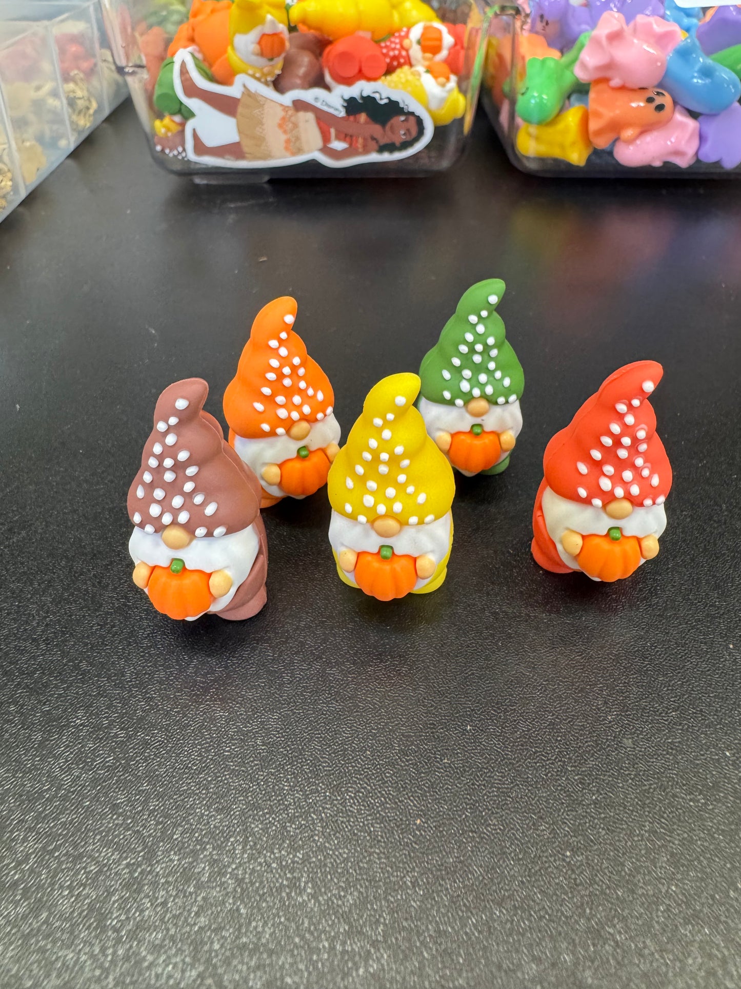Autumn/Fall Pumpkin Gnome Trinket