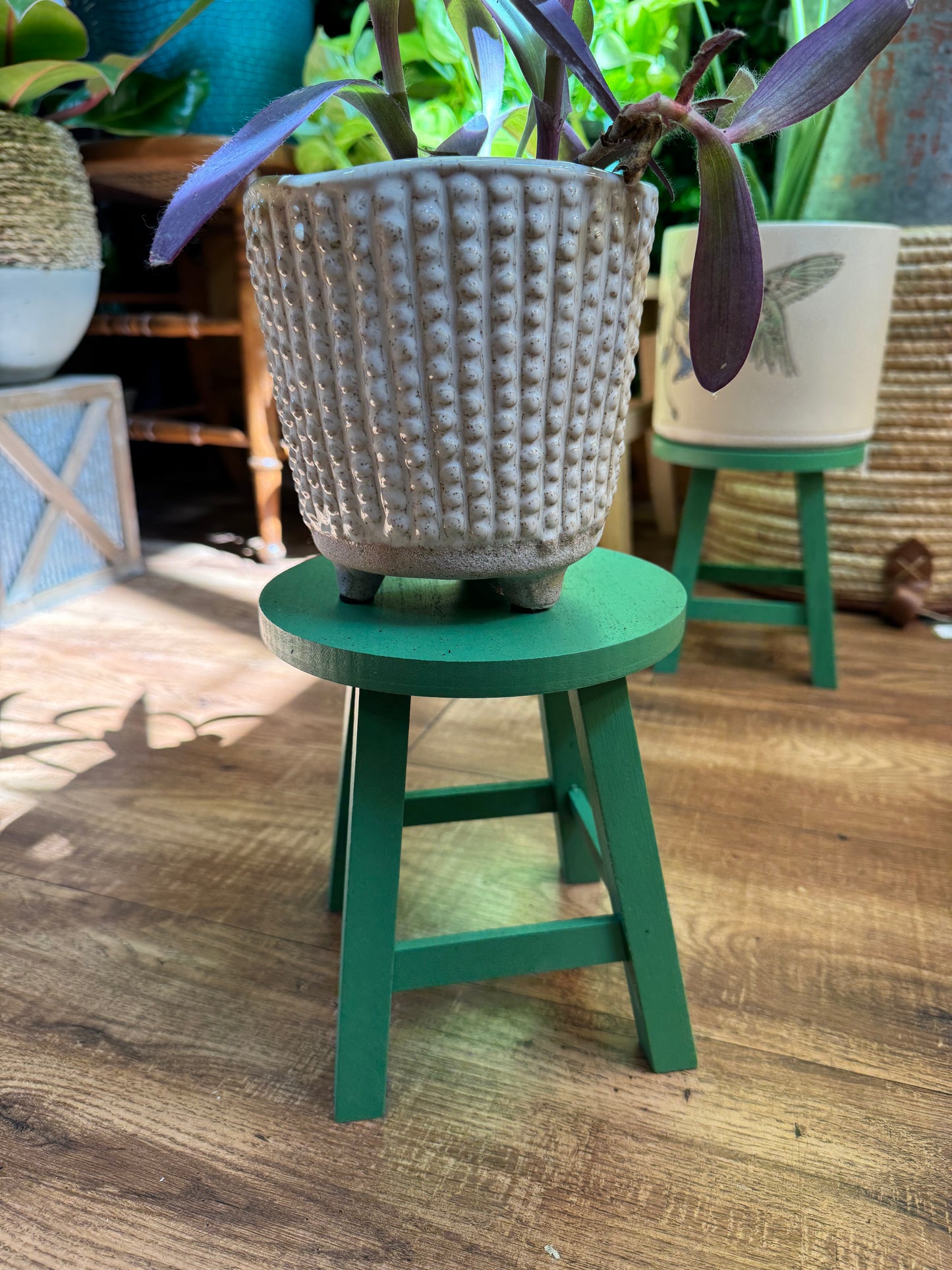 Mini Stool Plant Stand