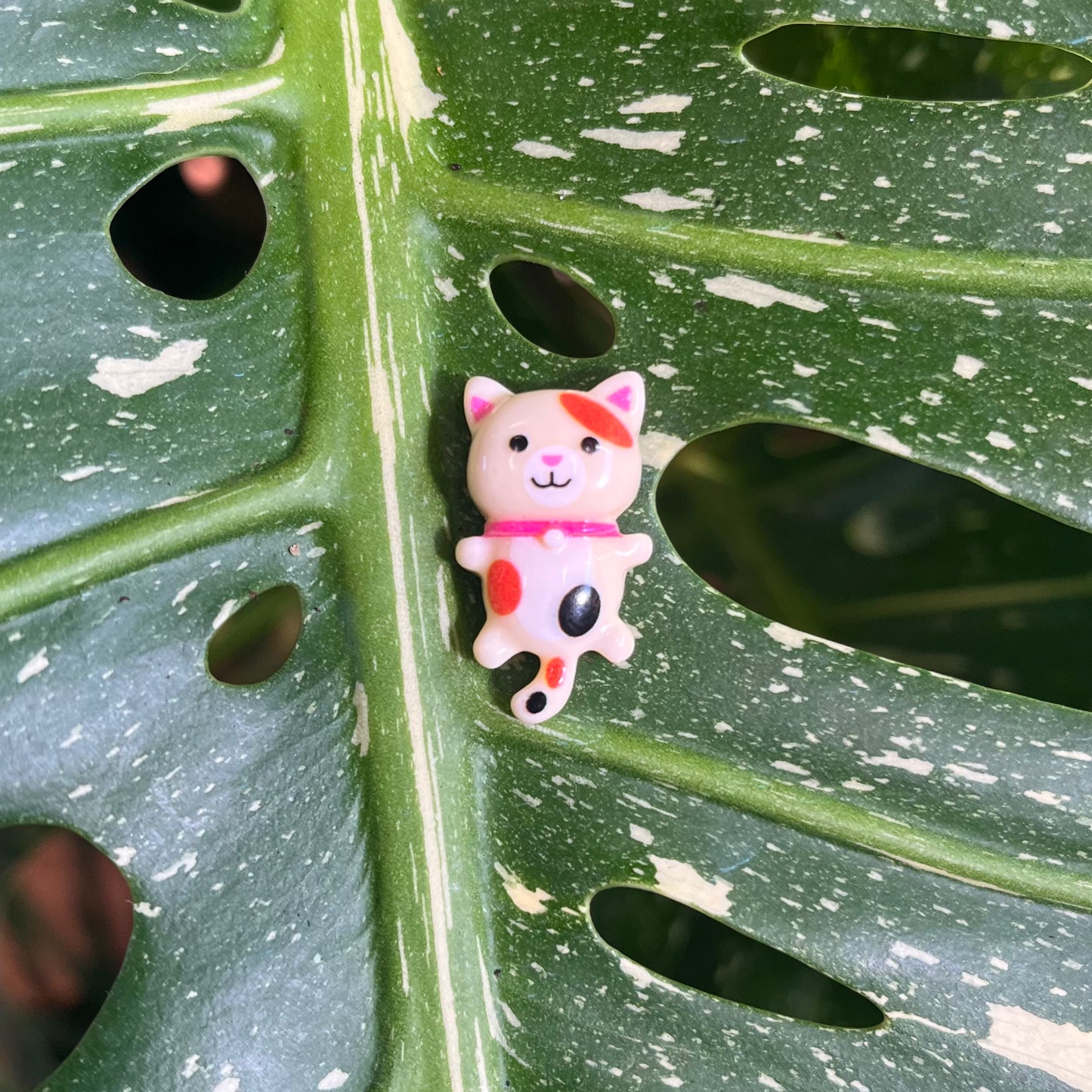 Mini Cat Plant Magnet