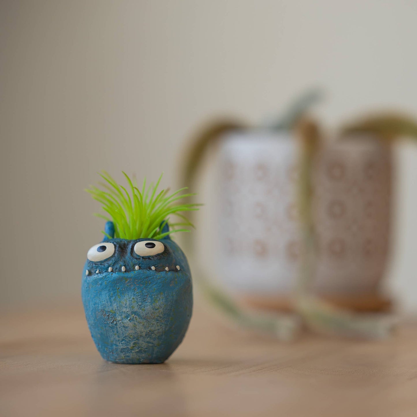Murphy the Blue Bloomie - Blobhouse Planter