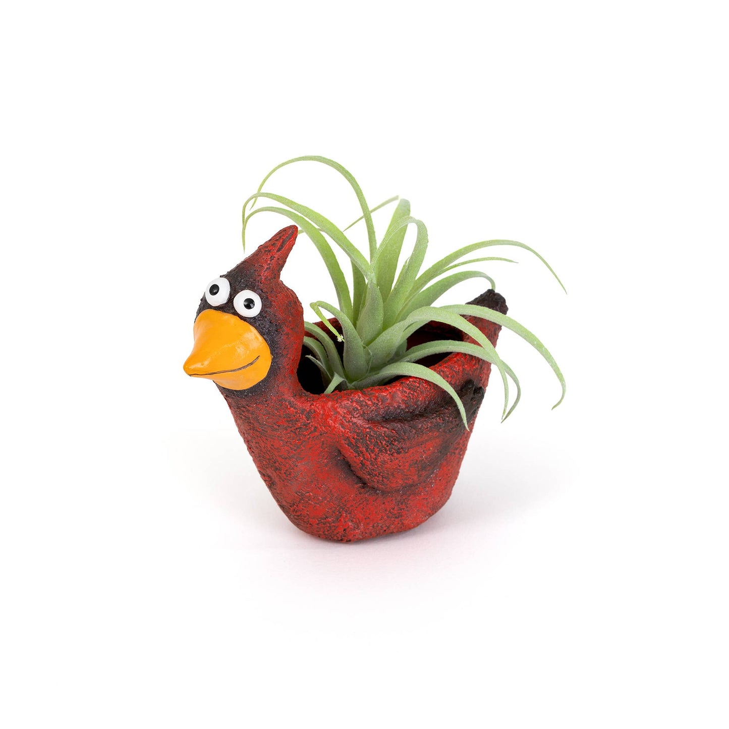 Blaze the Red Cardinal - Blobhouse Planter