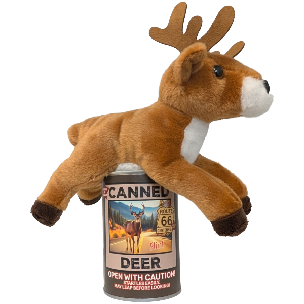 Flint, the Route 66 Canned Deer