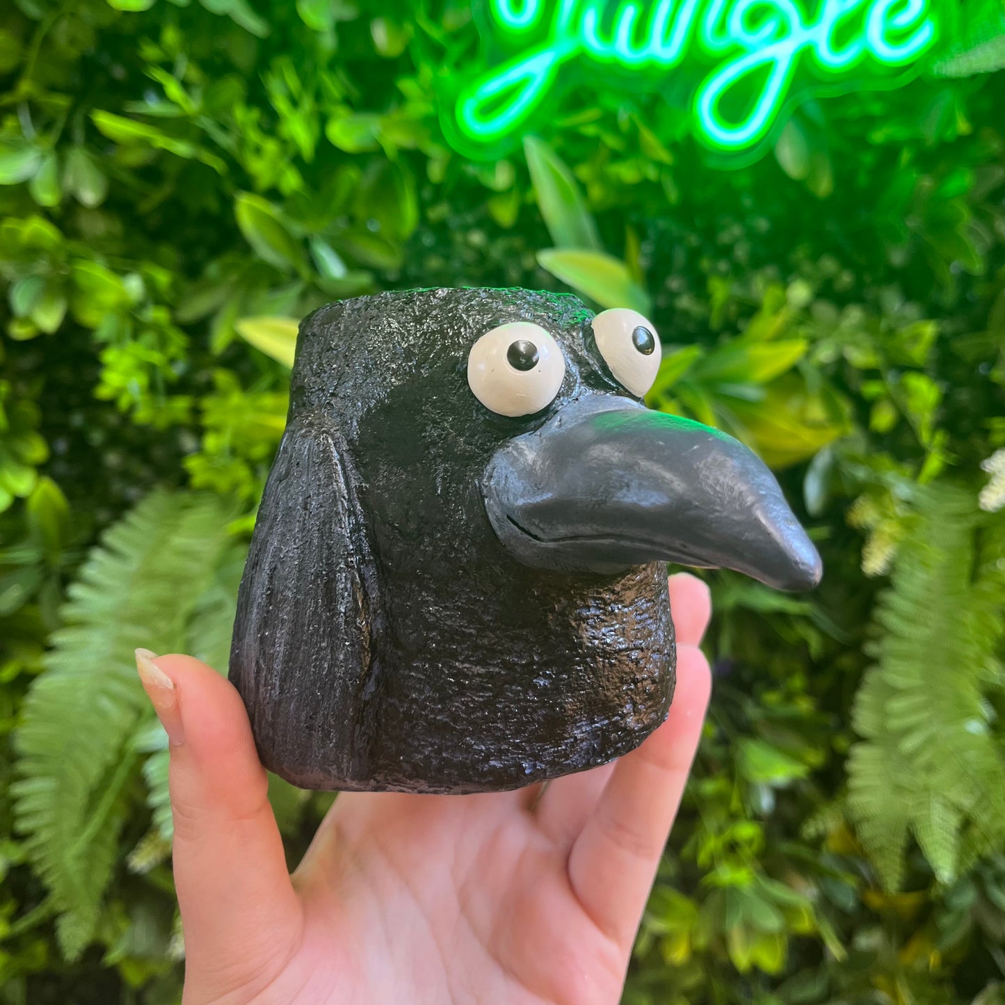 Poe the Crow - Blobhouse Planter