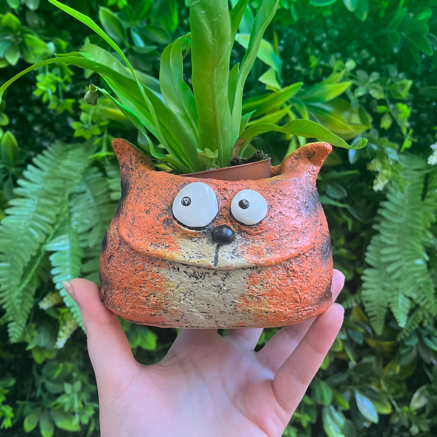 Harley the Tiger Cat - Blobhouse Planter