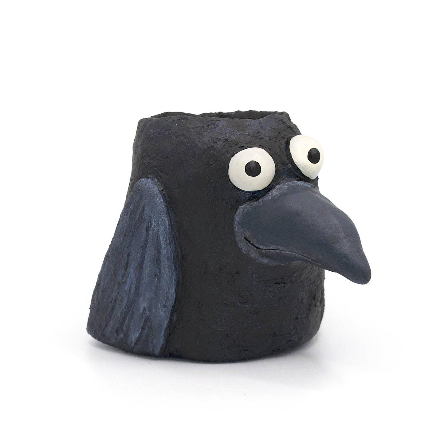 Poe the Crow - Blobhouse Planter