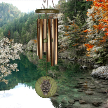Woodstock Habitats™ Chime - Green, Owl