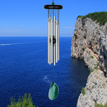 Woodstock Agate Chime™ - Small, Green