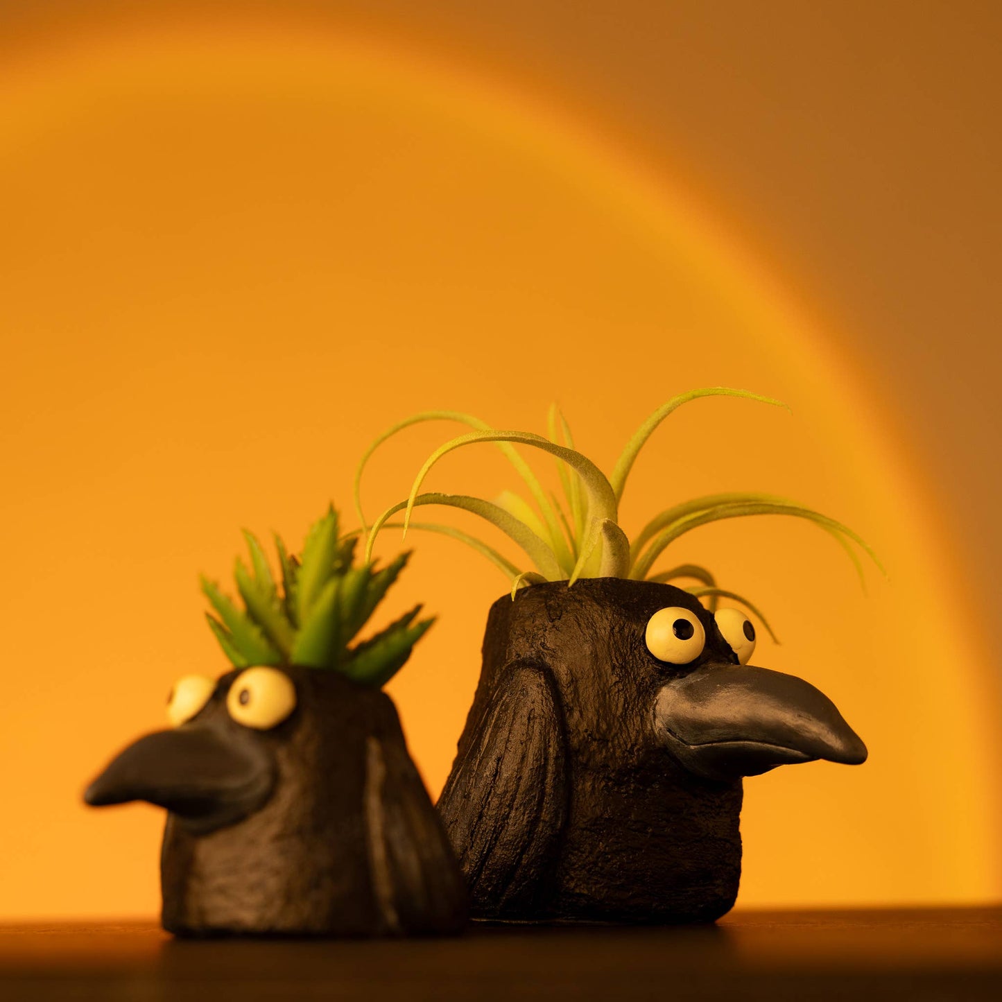Poe the Crow - Blobhouse Planter