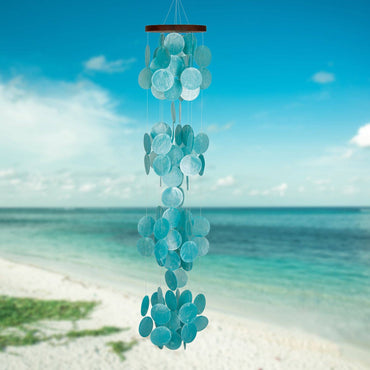 Capiz Waterfall - Azure - 40"