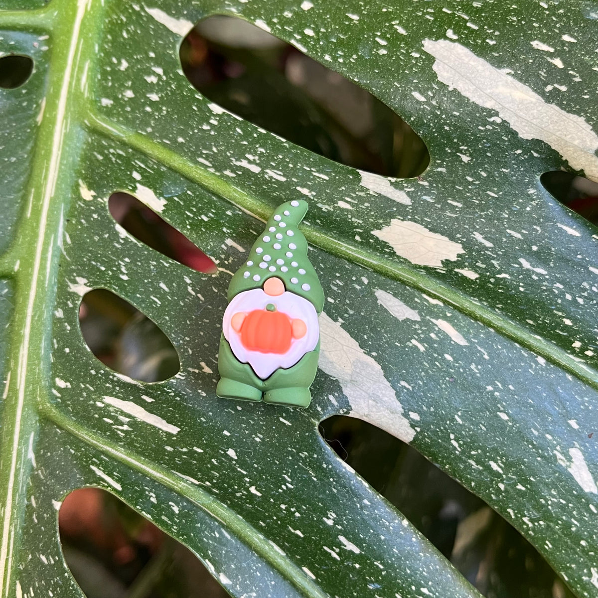 Autumn/Fall Pumpkin Gnome Plant Magnet