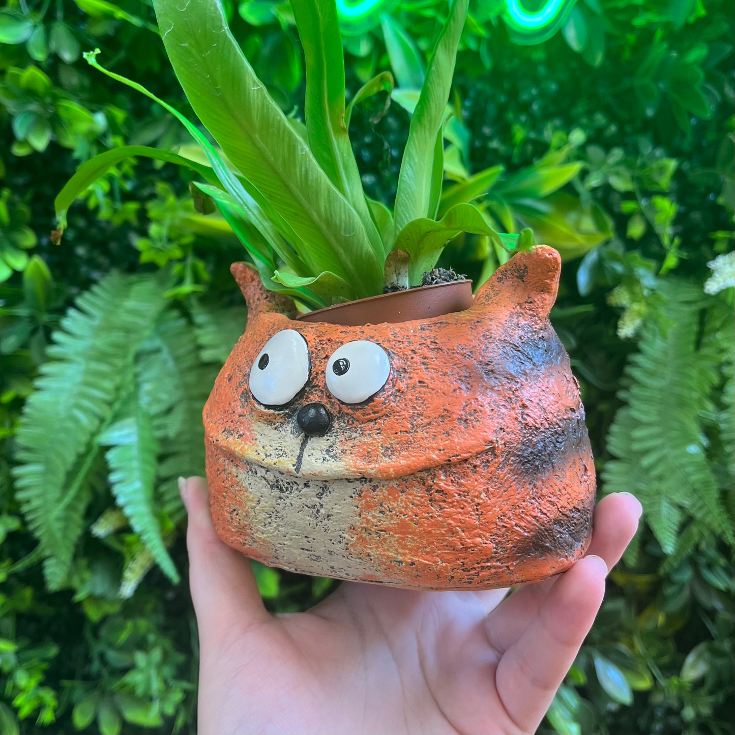 Harley the Tiger Cat - Blobhouse Planter