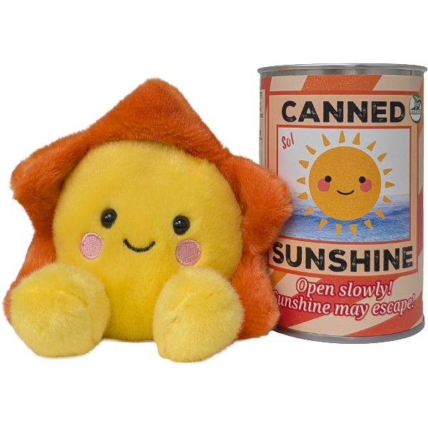 Sol, the Ray of Sunshine Canned Plushy