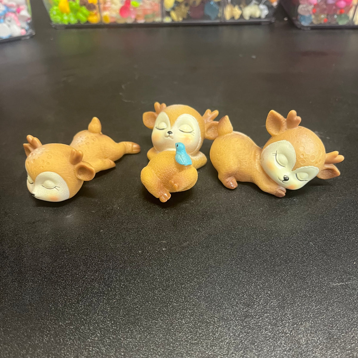 Mini Sleeping Deer Trinket