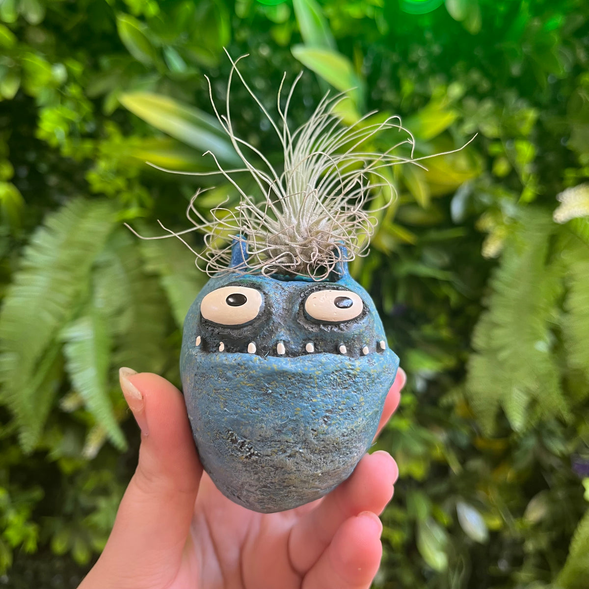Murphy the Blue Bloomie - Blobhouse Planter