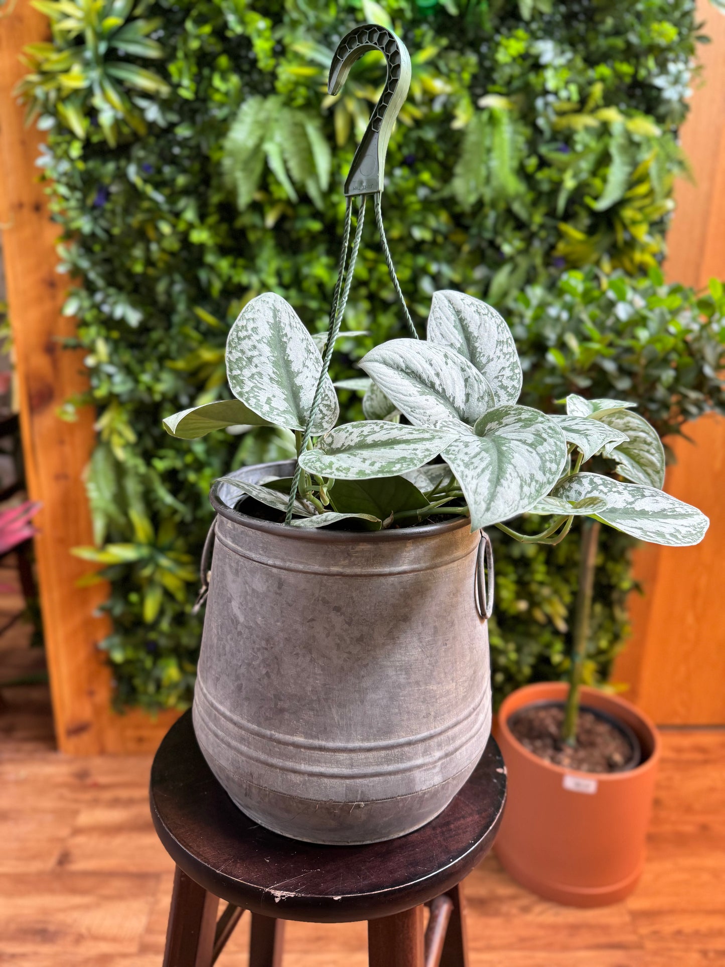 8" Metal Bucket Pot
