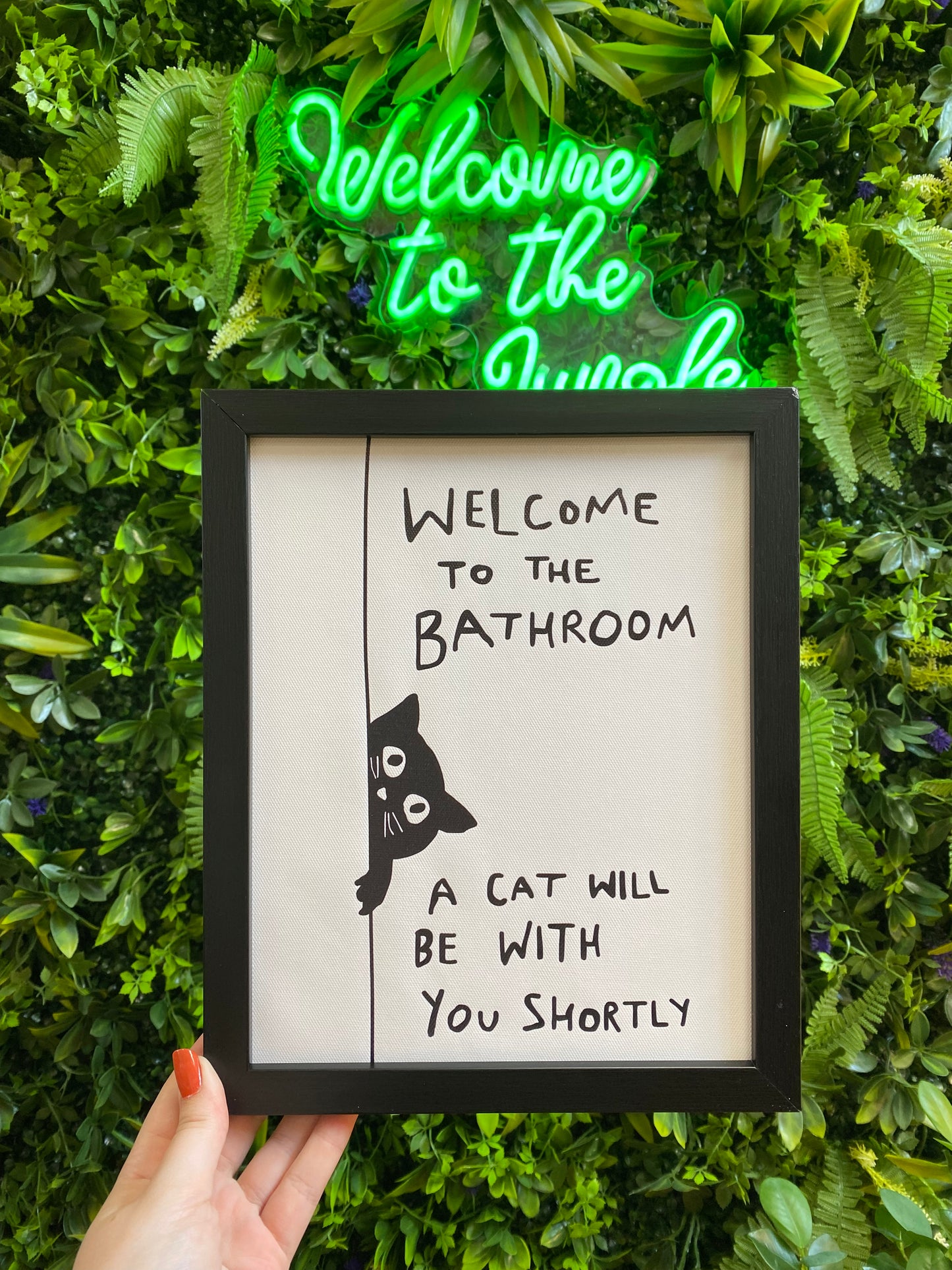 Incoming Cat Wall Art