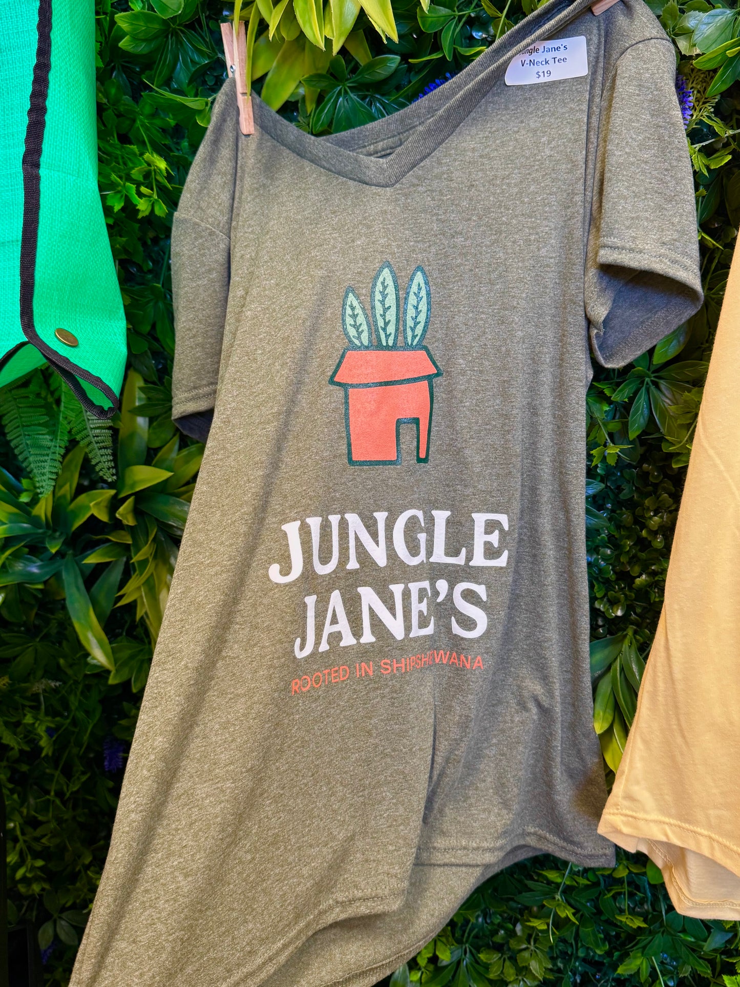 Jungle Janes V-Neck Tee