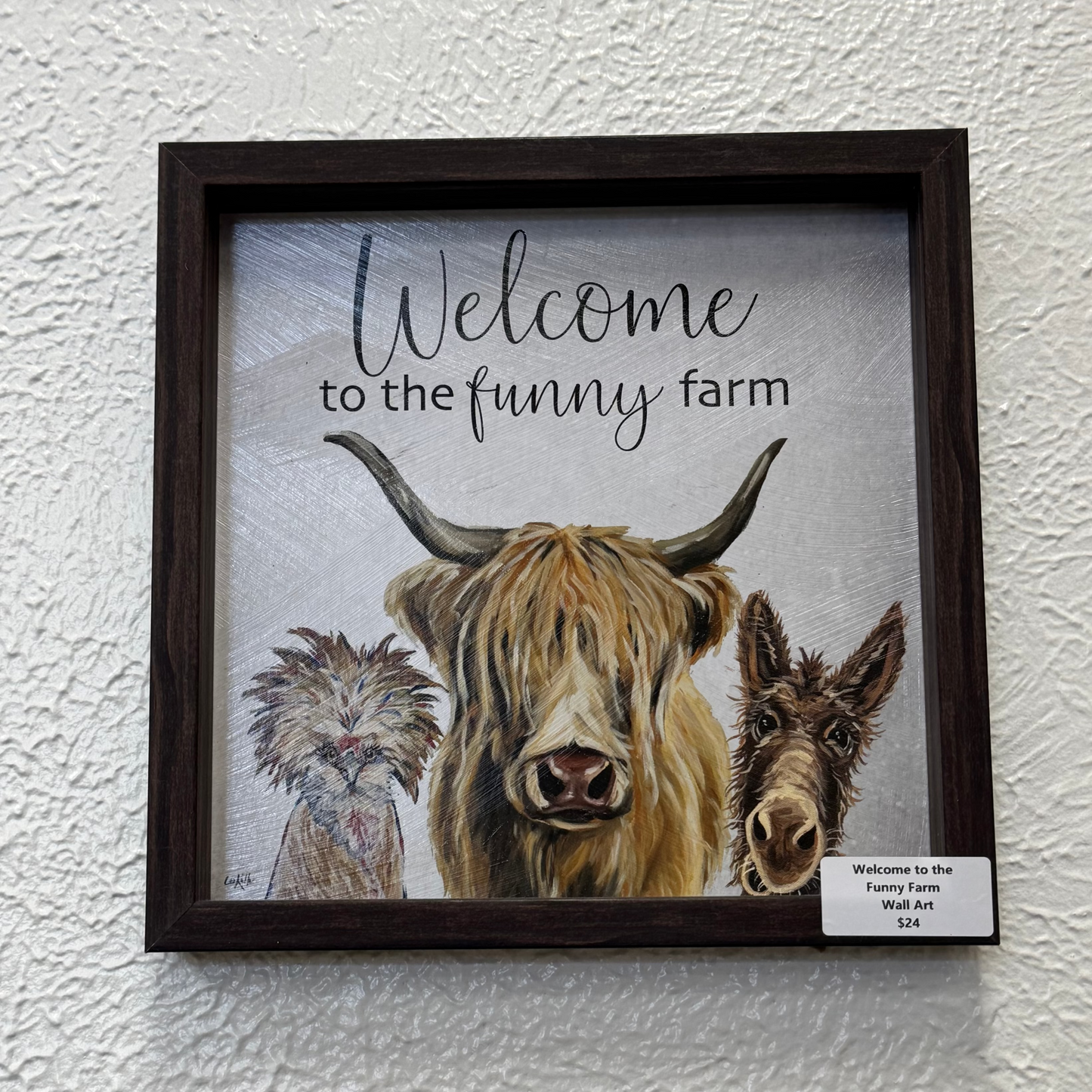 Welcome to the Funny Farm Wall Art