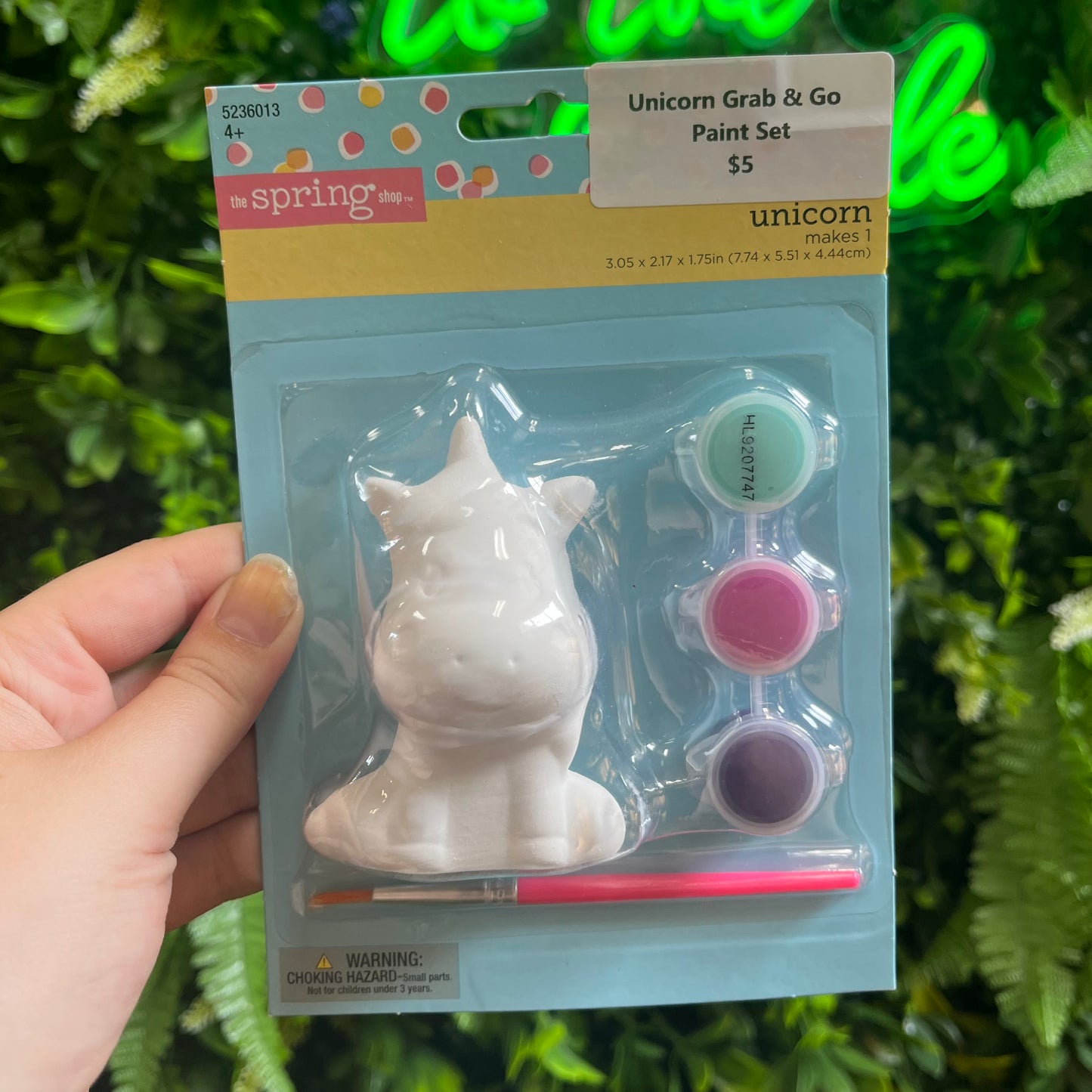 Unicorn Grab & Go Paint Set