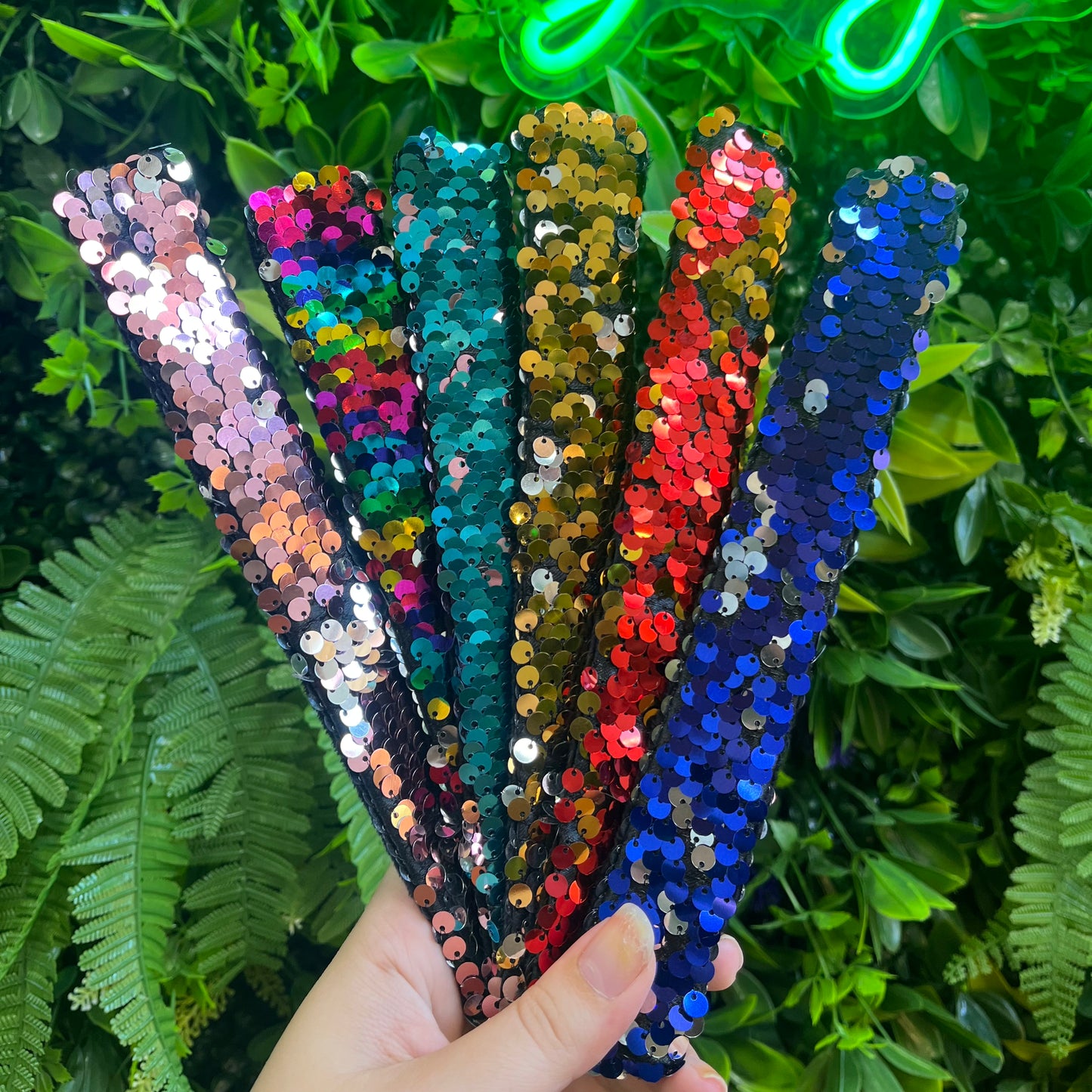 Sequin Snap Bracelets