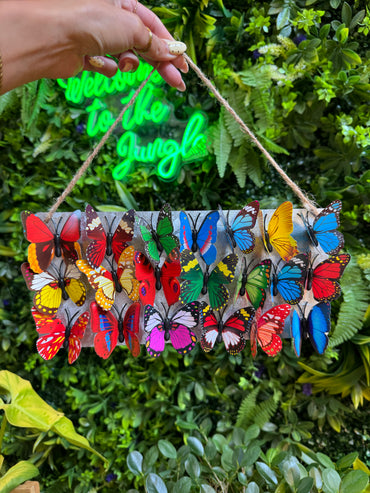 Medium 3D Butterfly Plant Magnet - Assorted Colors