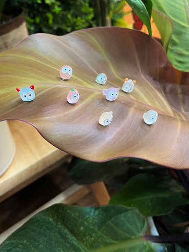 Glow in the Dark Dust Bunnies Plant Magnet