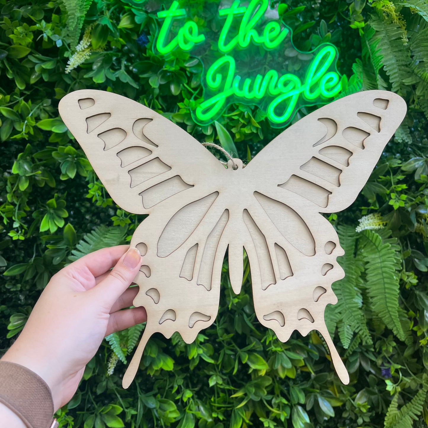 Kids Activity Paintable Wood Butterfly