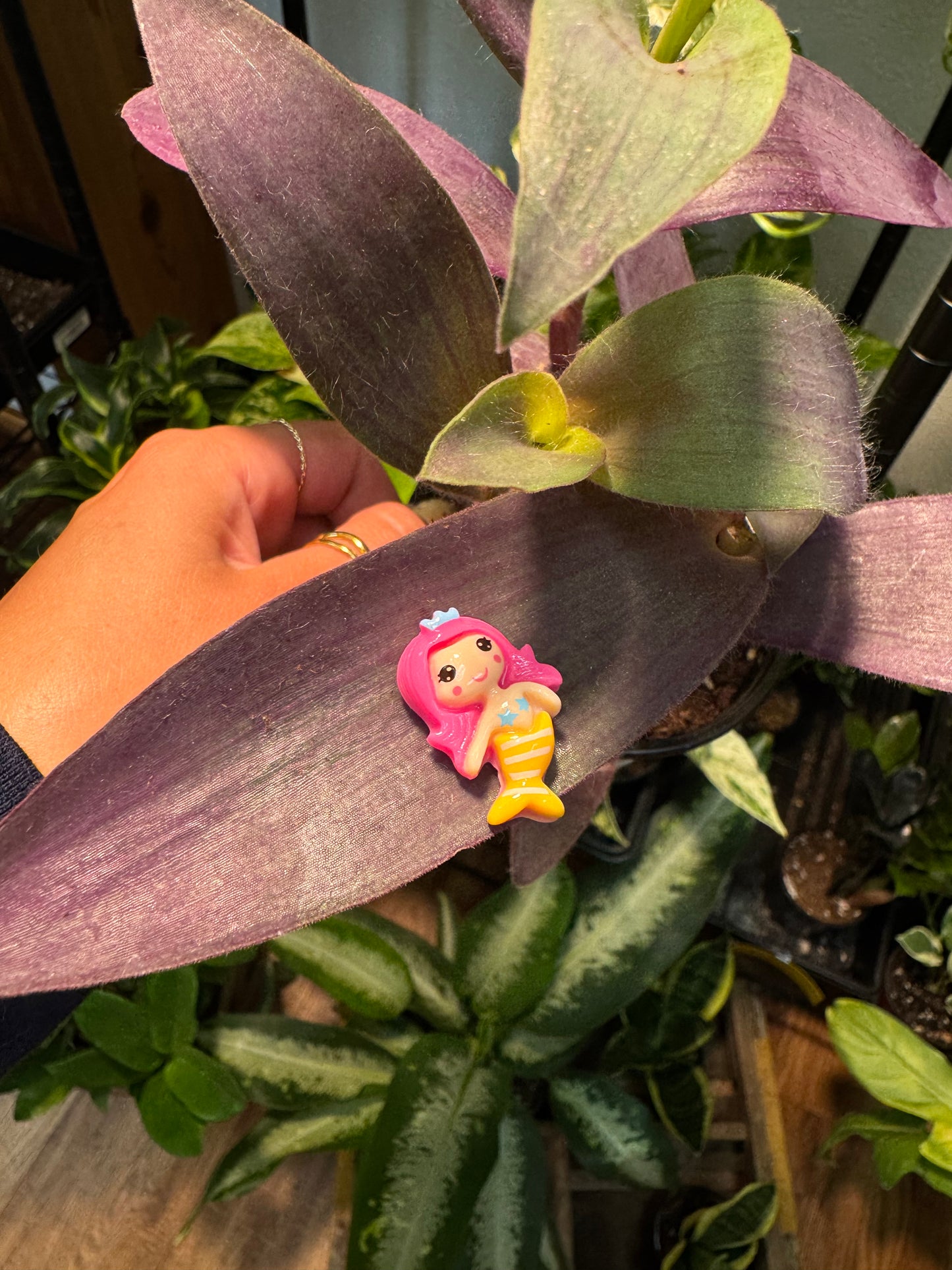 Mermaid Princess Plant Magnet