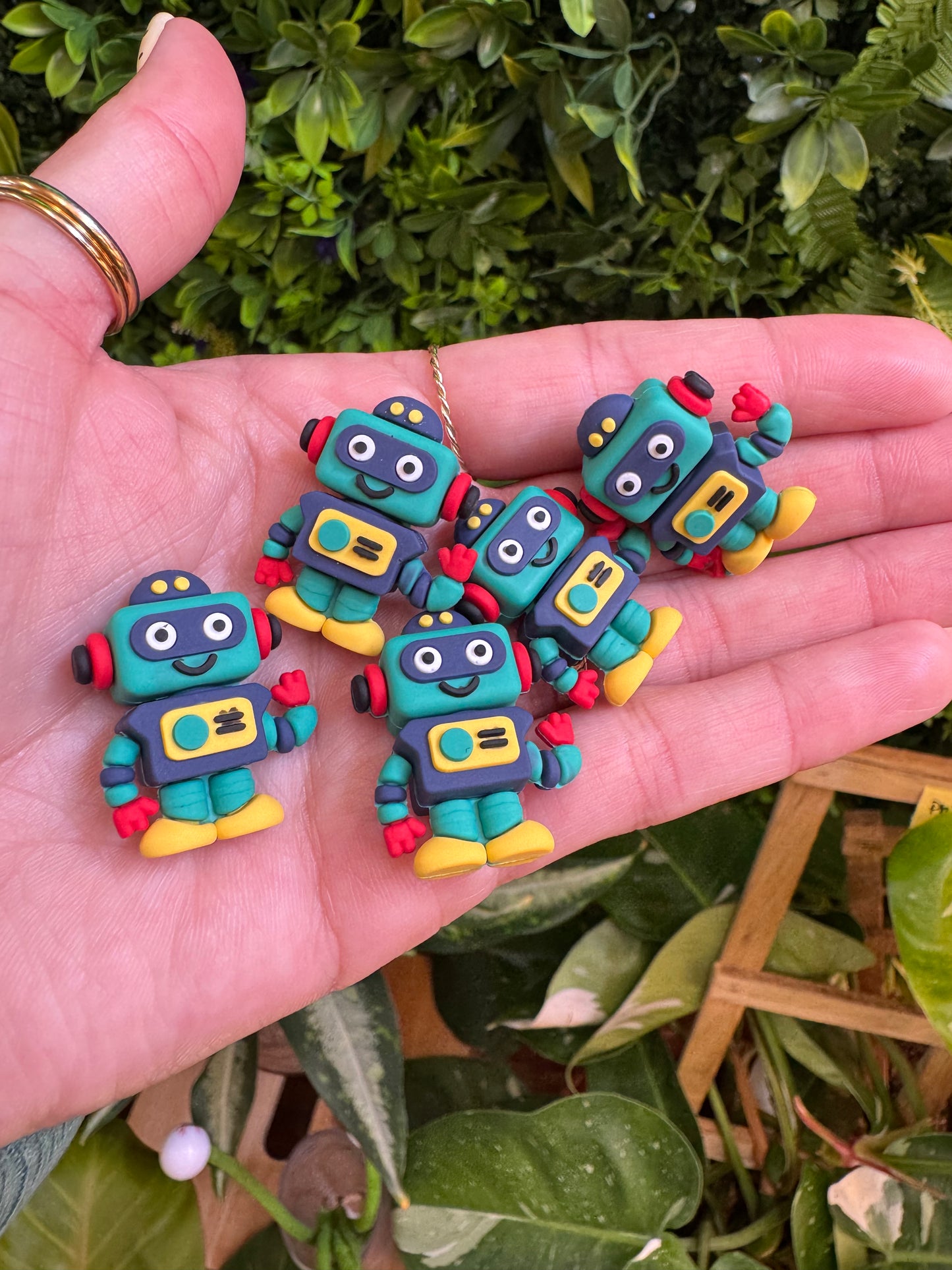 Happy Robot Trinket