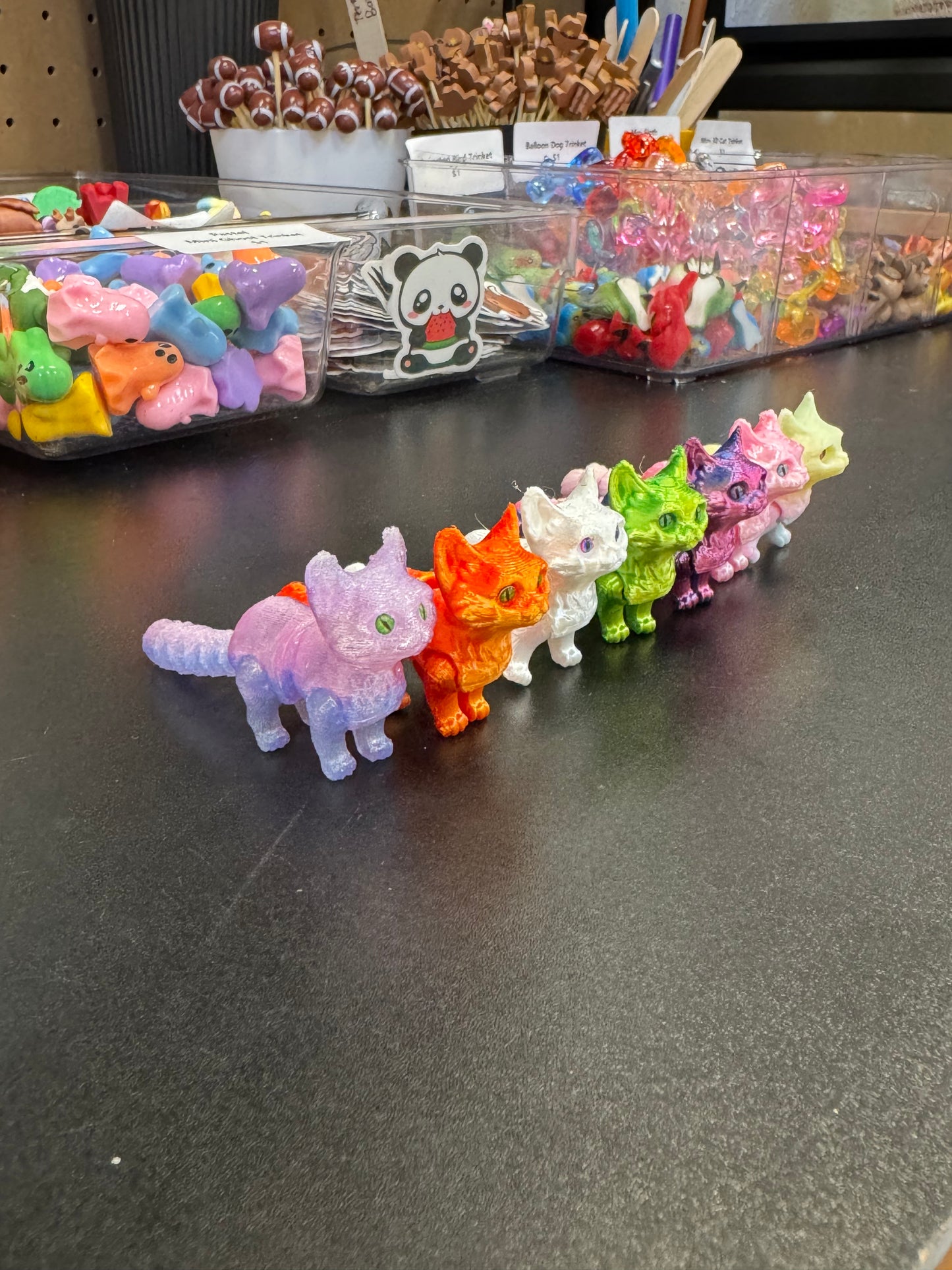 Long Tail 3D Cat Fidget Trinket