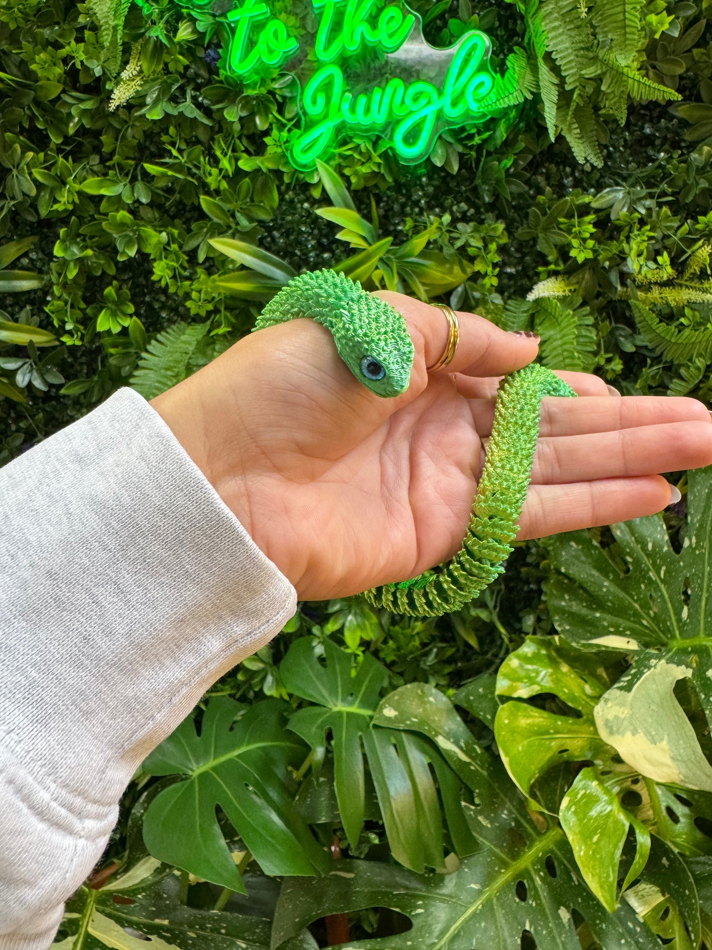 12" 3D Printed Fidget Snake - Assorted