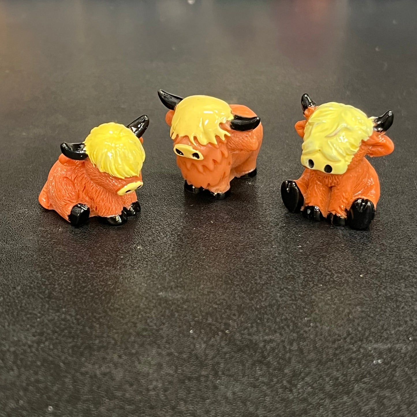 Brown Highland Cow Trinket