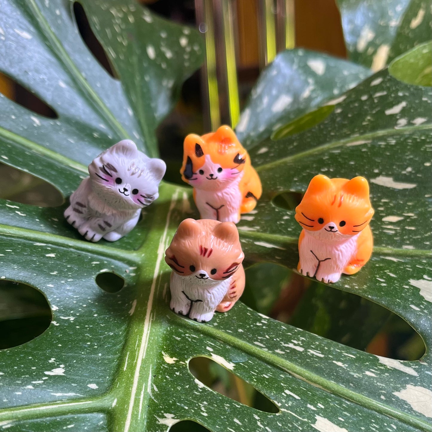 Sitting Cat Plant Magnet