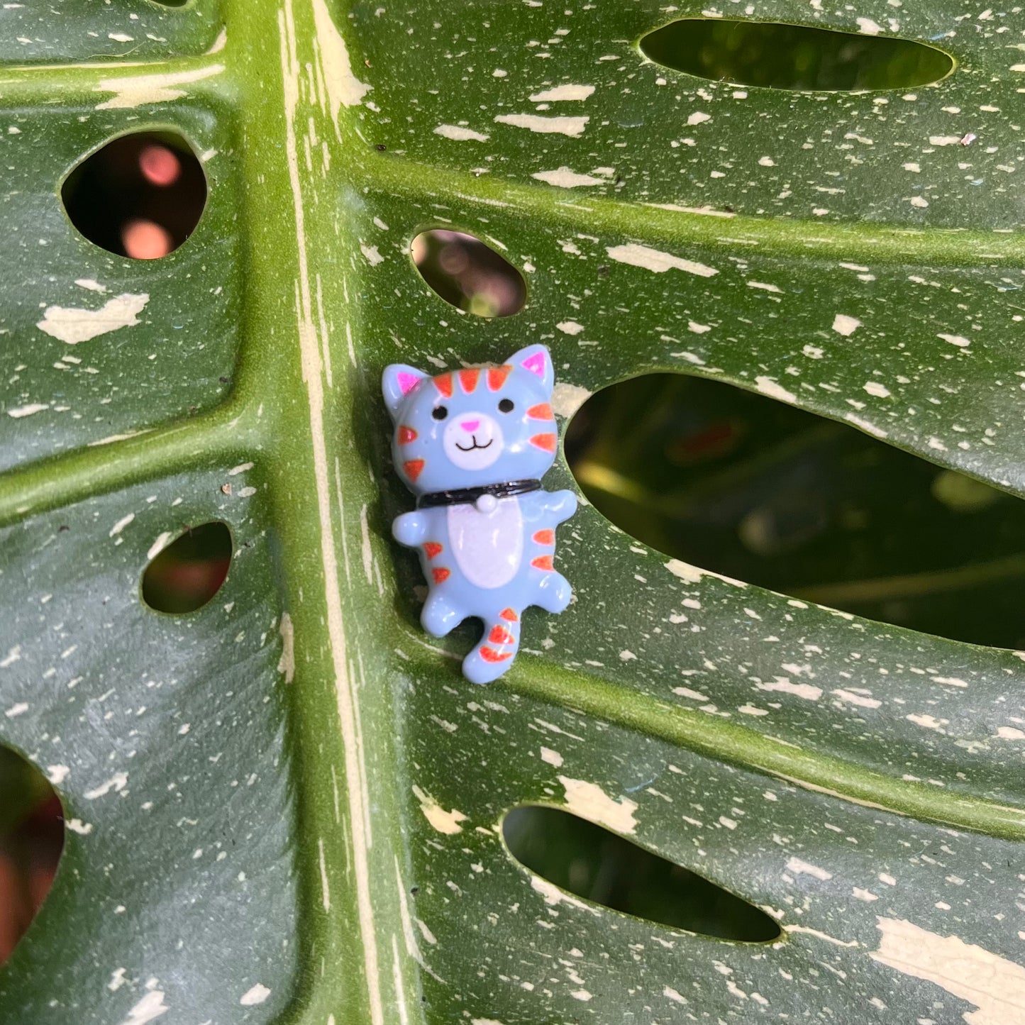 Mini Cat Plant Magnet