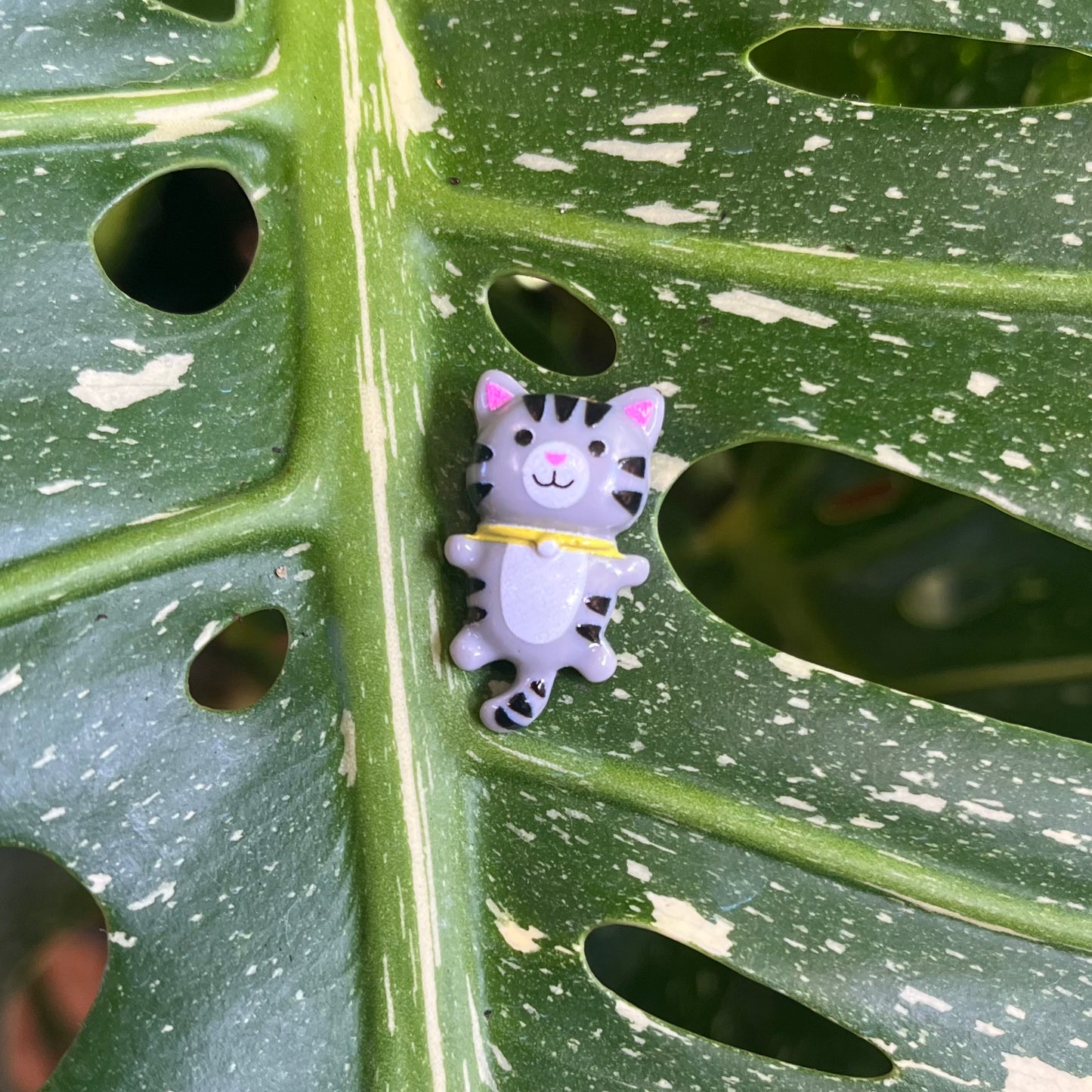 Mini Cat Plant Magnet
