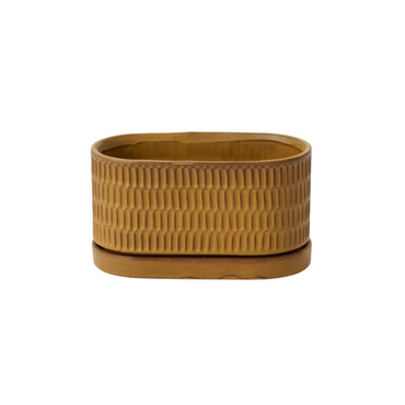 Zelle Planter with Saucer