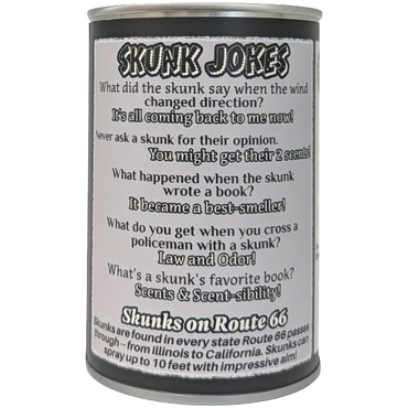 Trixie, the Route 66 Canned Skunk