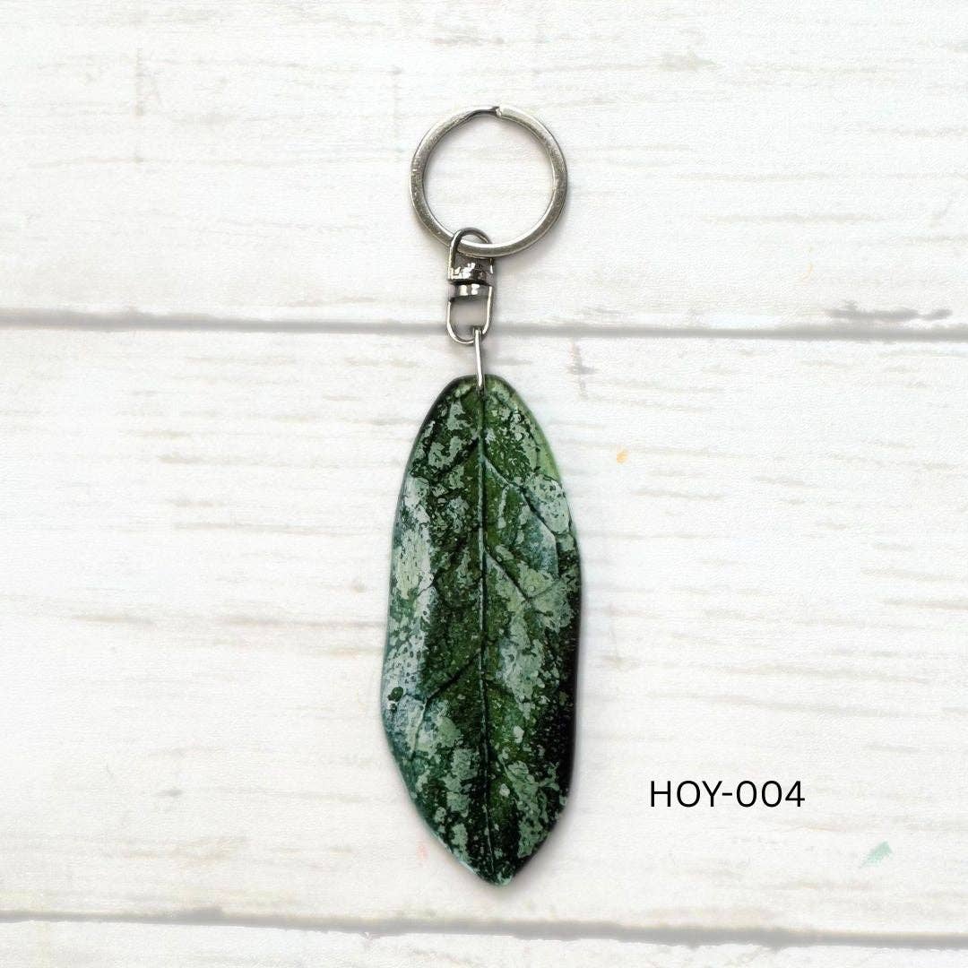 Hoya Leaf Keychain Multiple Options