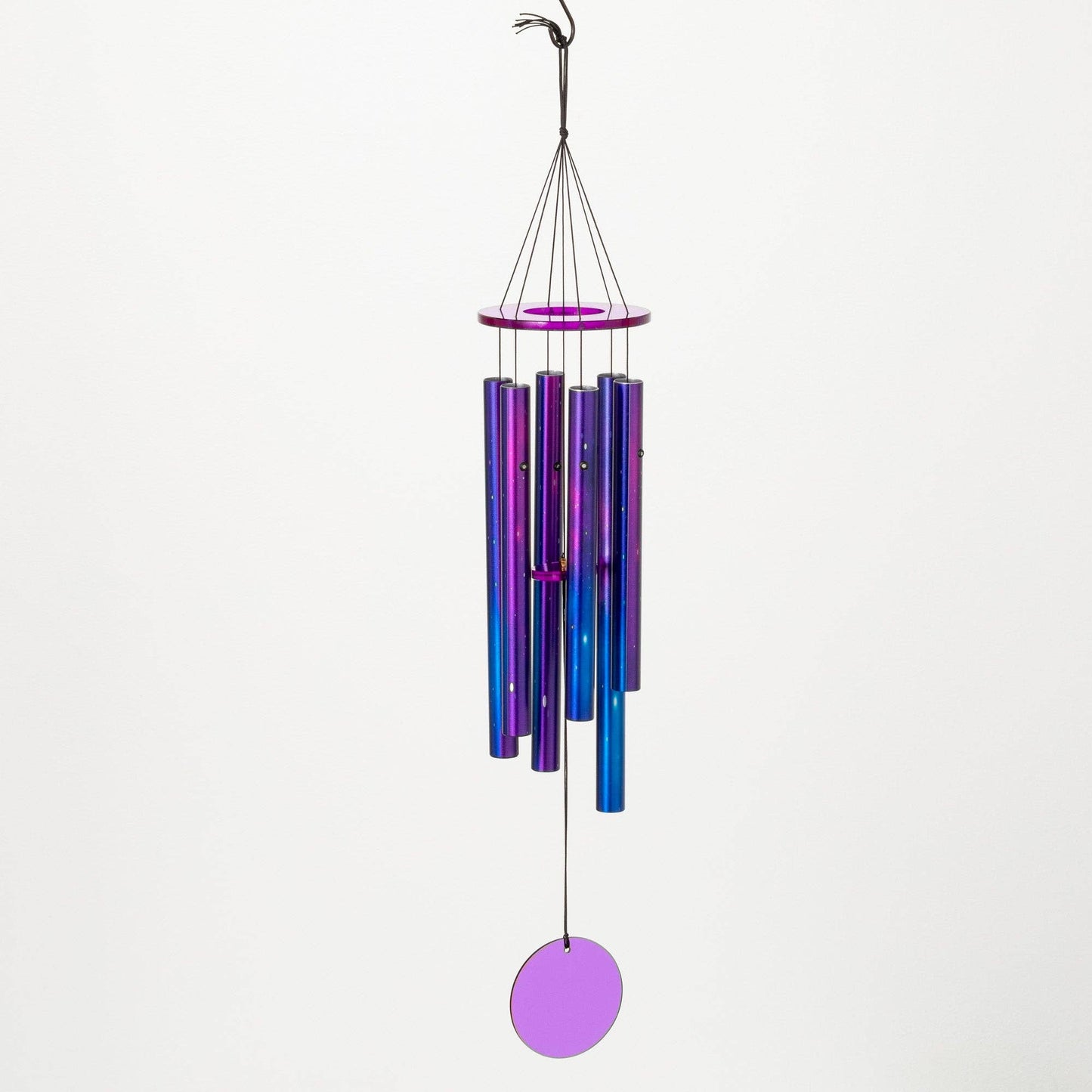 Acrylic Galaxy Chime - Purple 30"