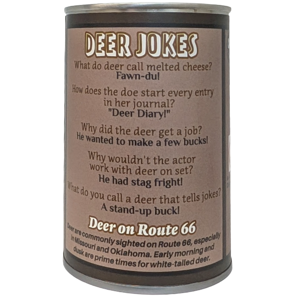 Flint, the Route 66 Canned Deer
