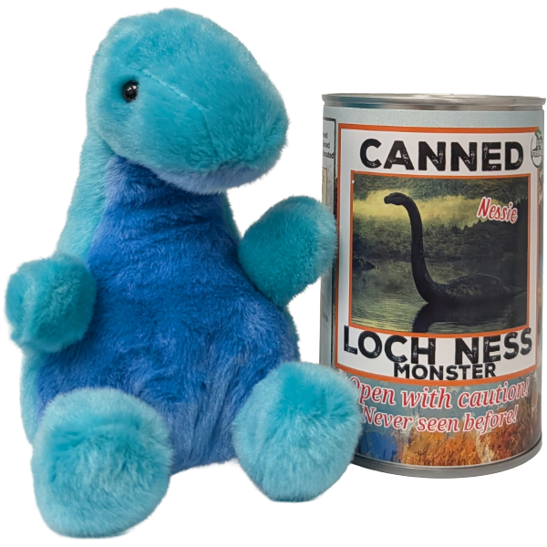 Nessie, the Loch Ness Monster Canned Stuffy