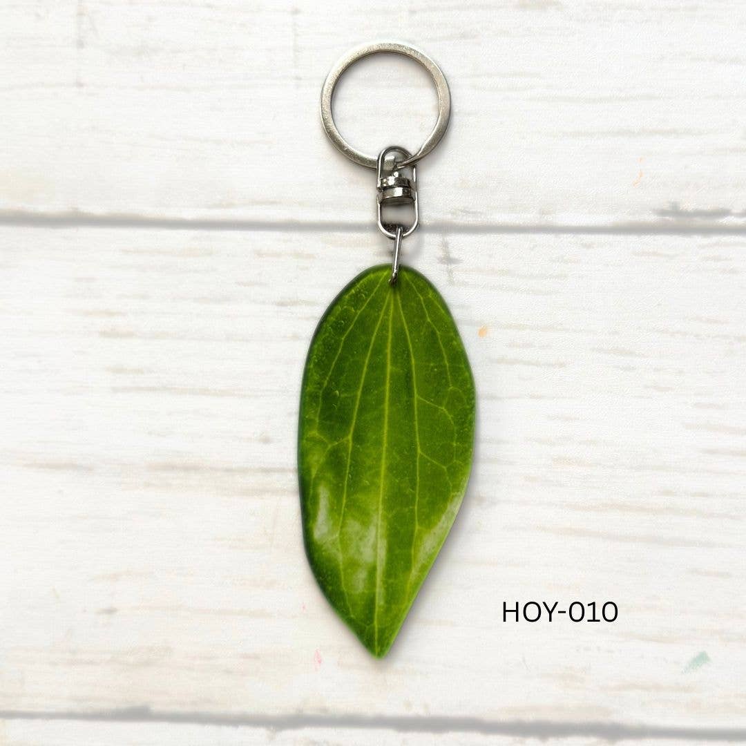 Hoya Leaf Keychain Multiple Options