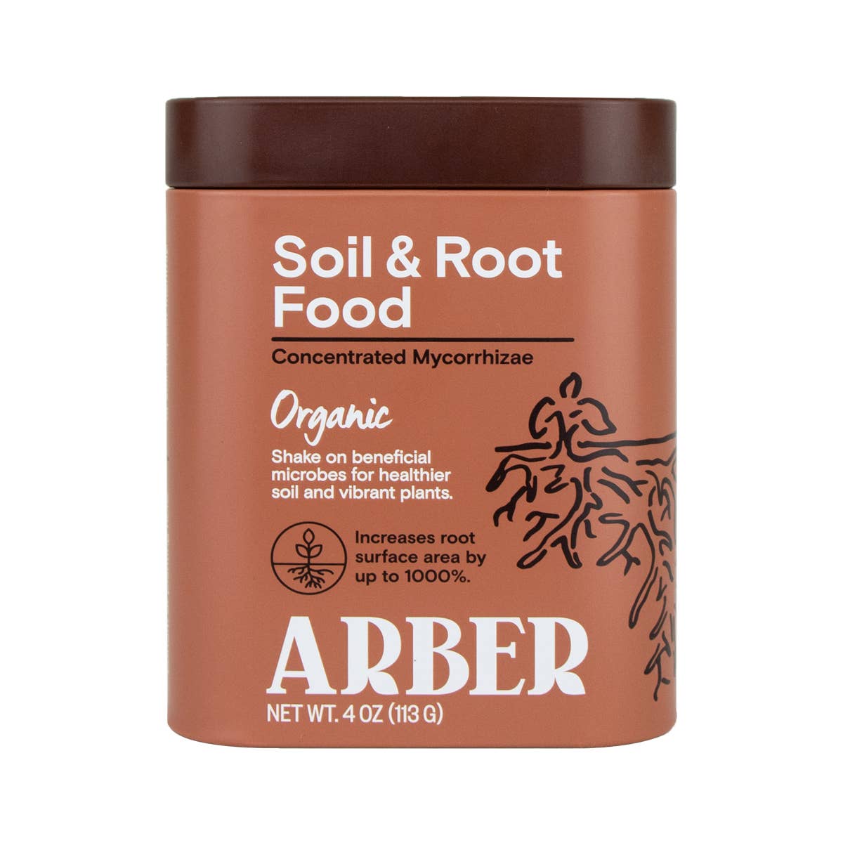 Organic Soil & Root Booster for Healthy Flowers & Plants 4oz